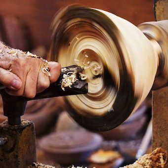 wood working demo wood turning demo
